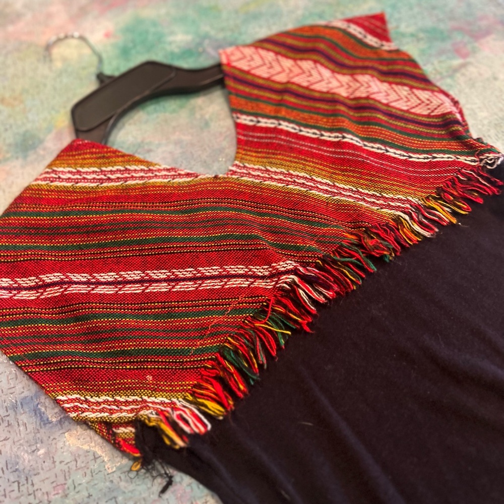 90s Hippie Grunge Boho Top